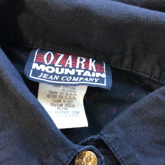 Ozark Mountain Jean Company Vintage Western Button Down Shirt - Picture 6 of 6